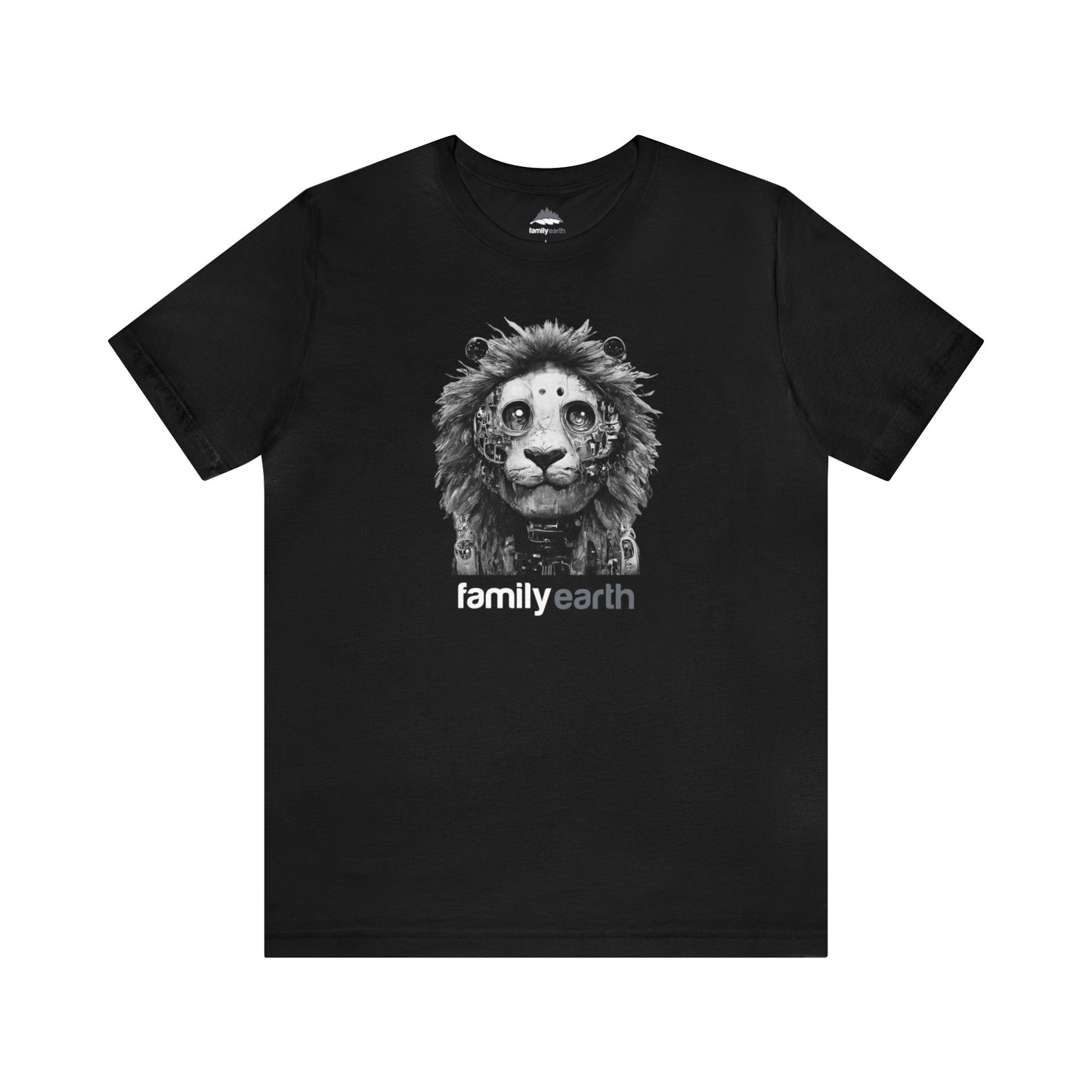 Men's Robot Lion Short Sleeve Tee