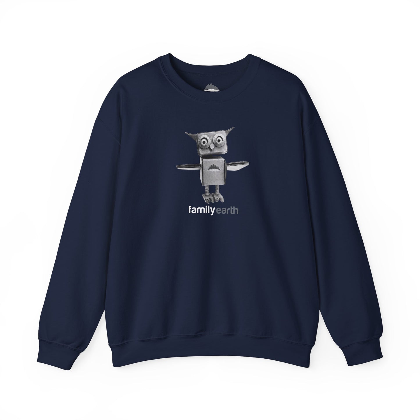 Men's Heavy Blend™ Owl Crewneck Sweatshirt