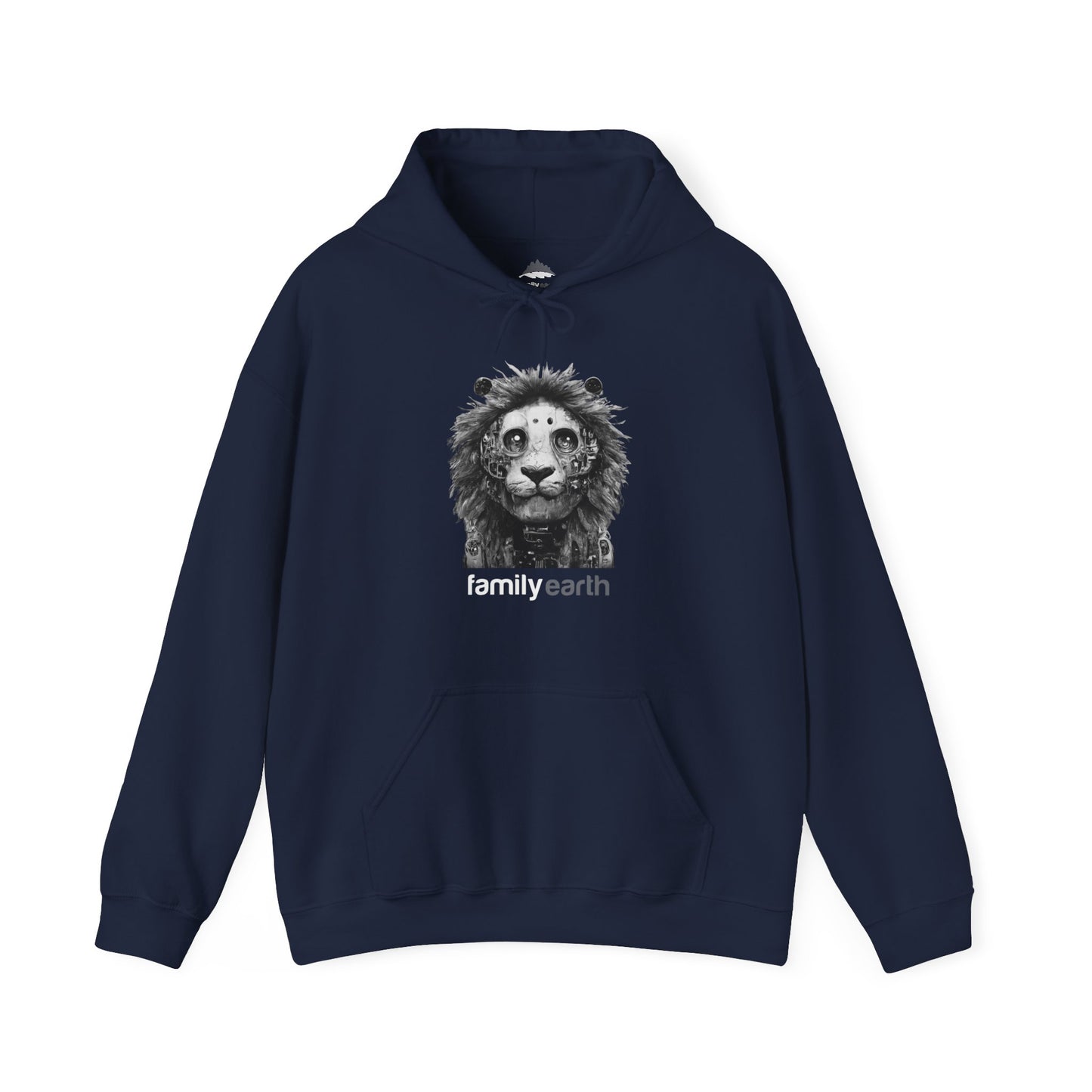 Women's Heavy Blend™ Robot Lion Hooded Sweatshirt