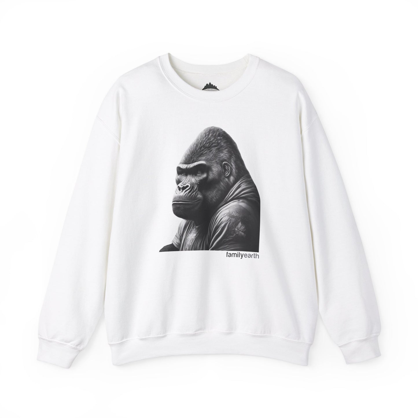 Men's Heavy Blend™ Alpha Male Gorilla Crewneck Sweatshirt