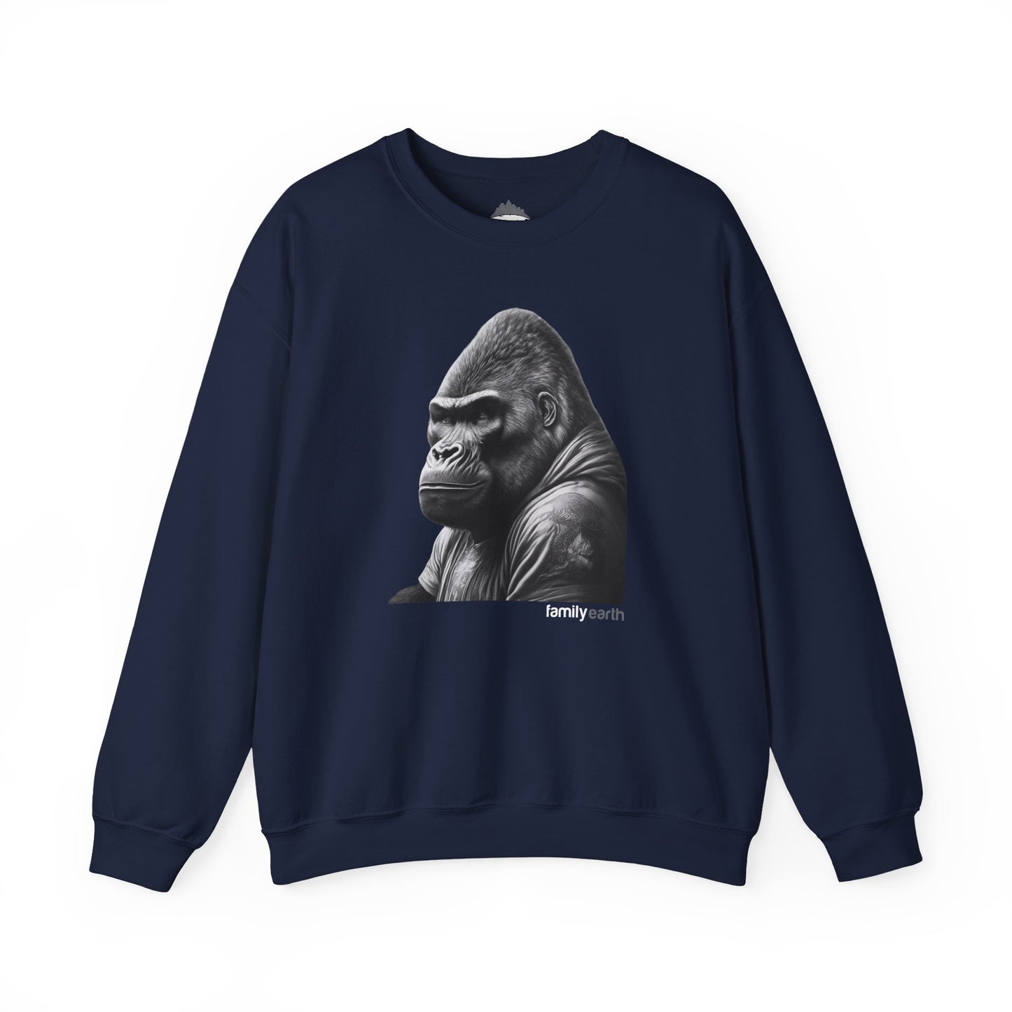 Men's Heavy Blend™ Alpha Male Gorilla Crewneck Sweatshirt