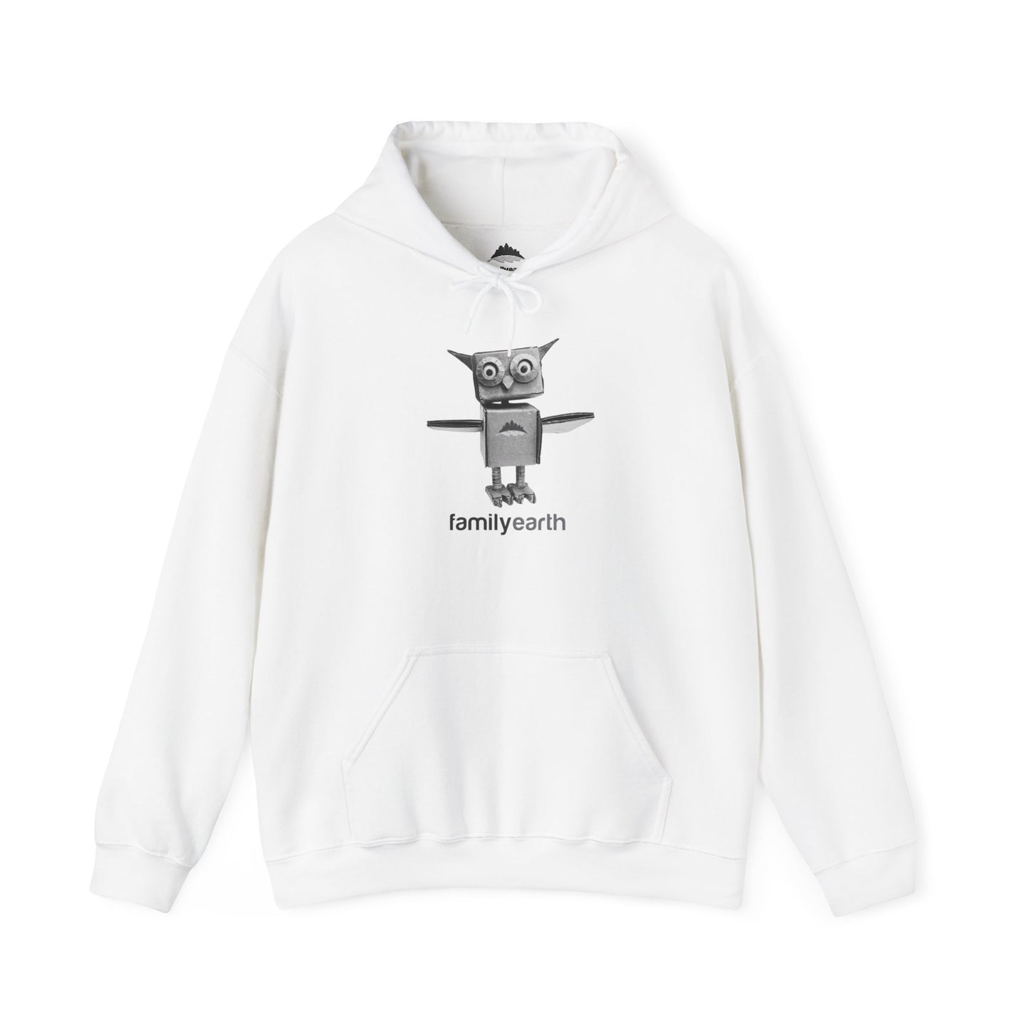 Men's Heavy Blend™ Owl Hooded Sweatshirt