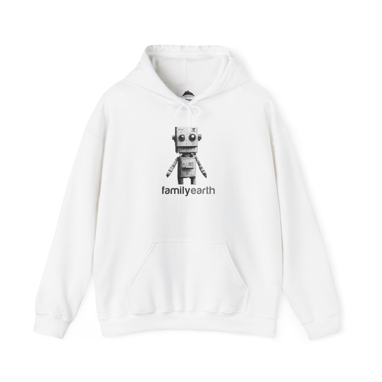 Men's Heavy Blend™ Robot Hooded Sweatshirt