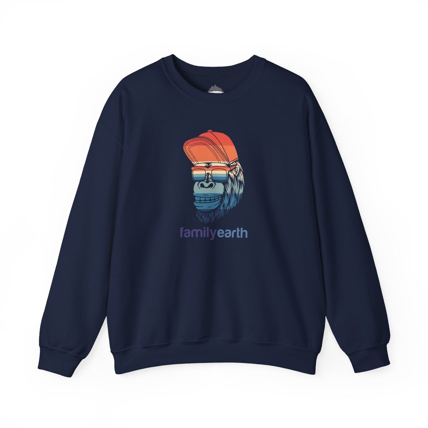 Women's Heavy Blend™ Beach Gorilla Crewneck Sweatshirt