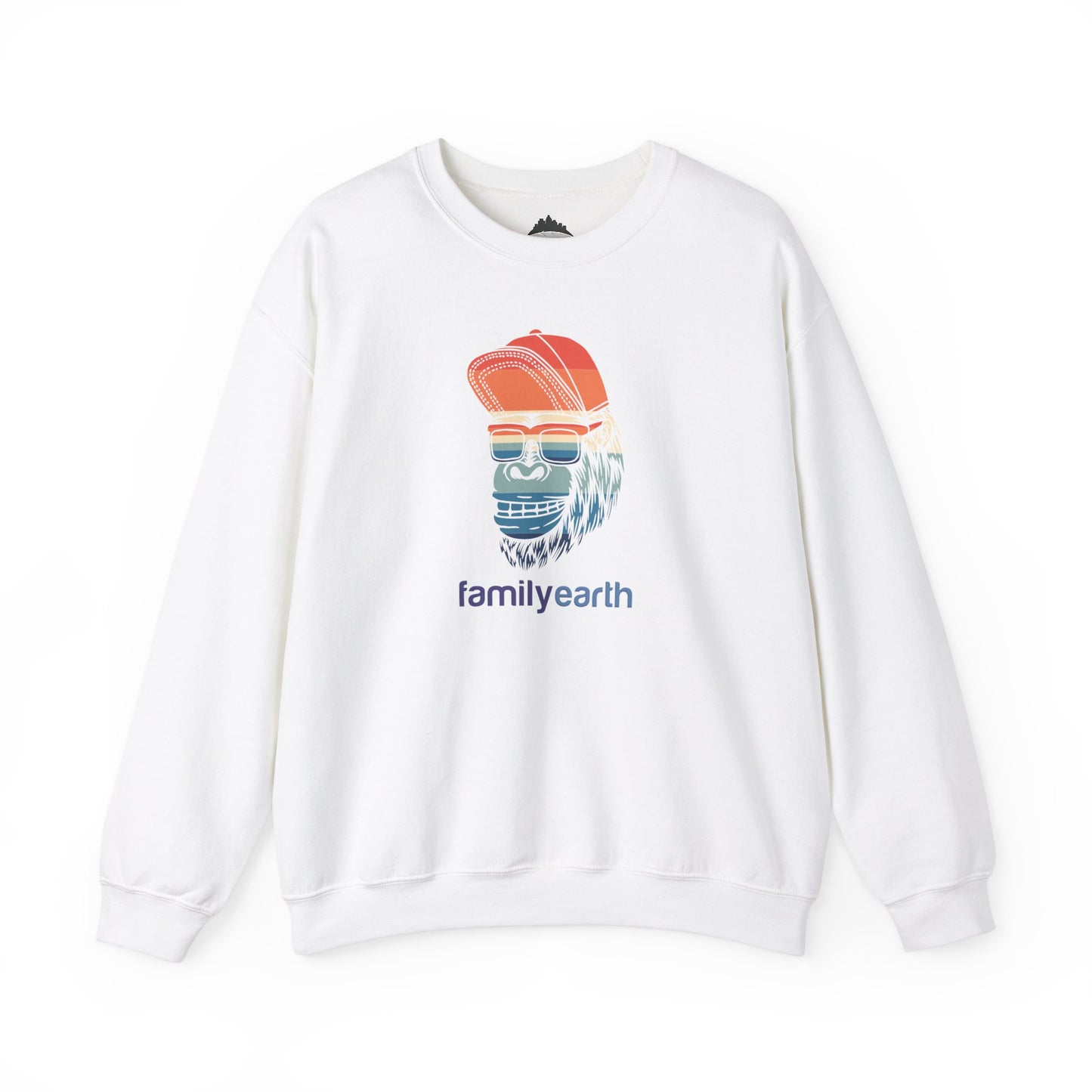 Women's Heavy Blend™ Beach Gorilla Crewneck Sweatshirt