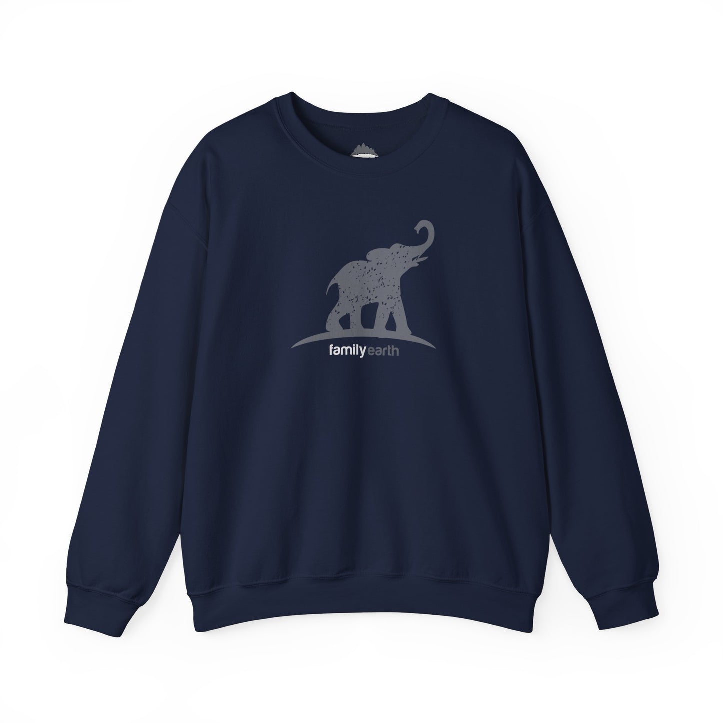 Men's  Heavy Blend™ Elephant Crewneck Sweatshirt