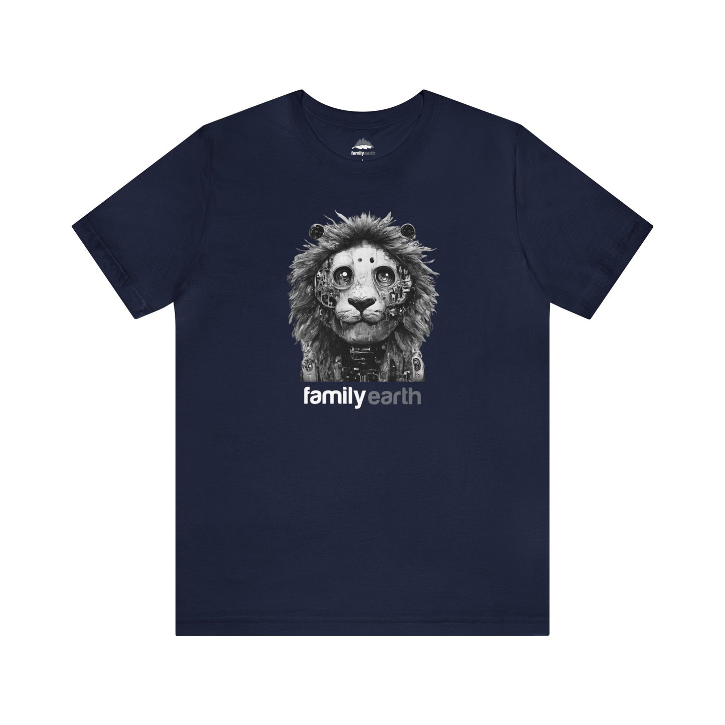 Men's Robot Lion Short Sleeve Tee