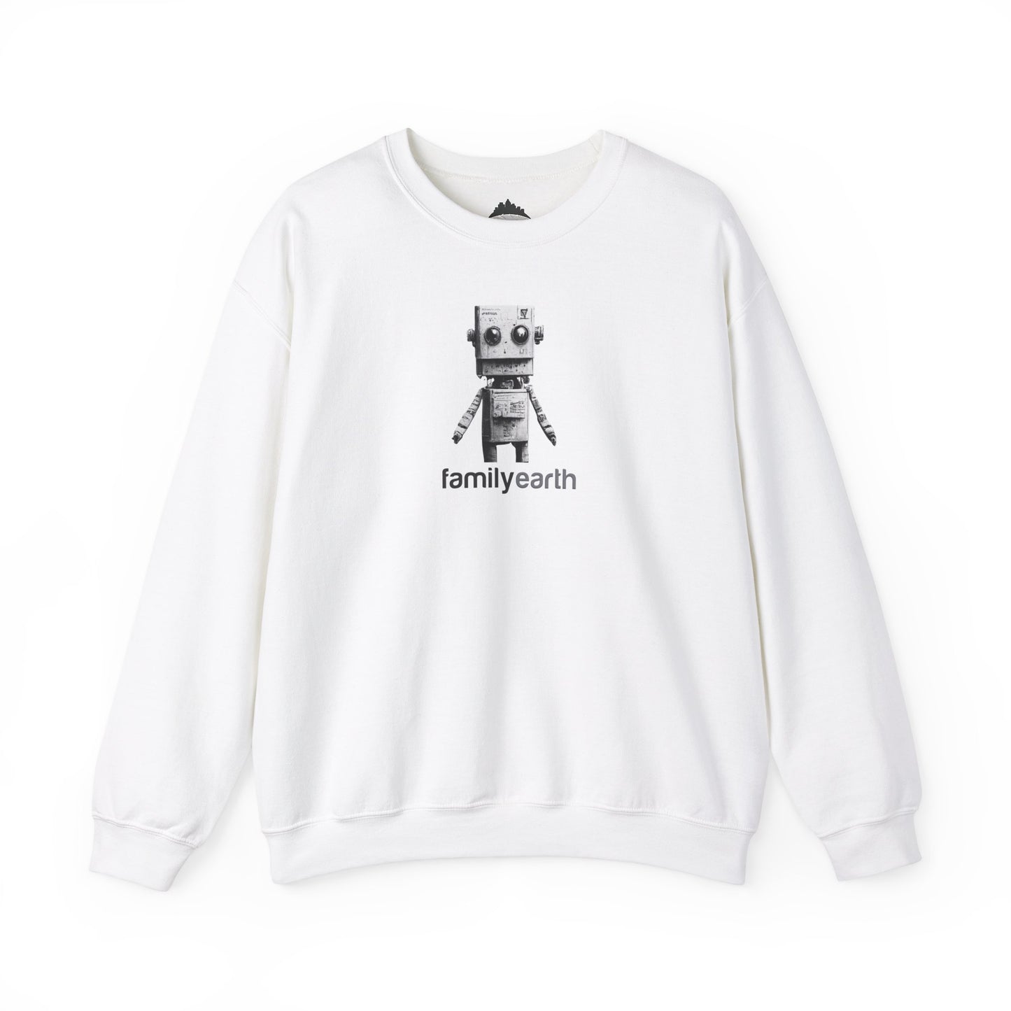 Men's Heavy Blend™ Robot Crewneck Sweatshirt