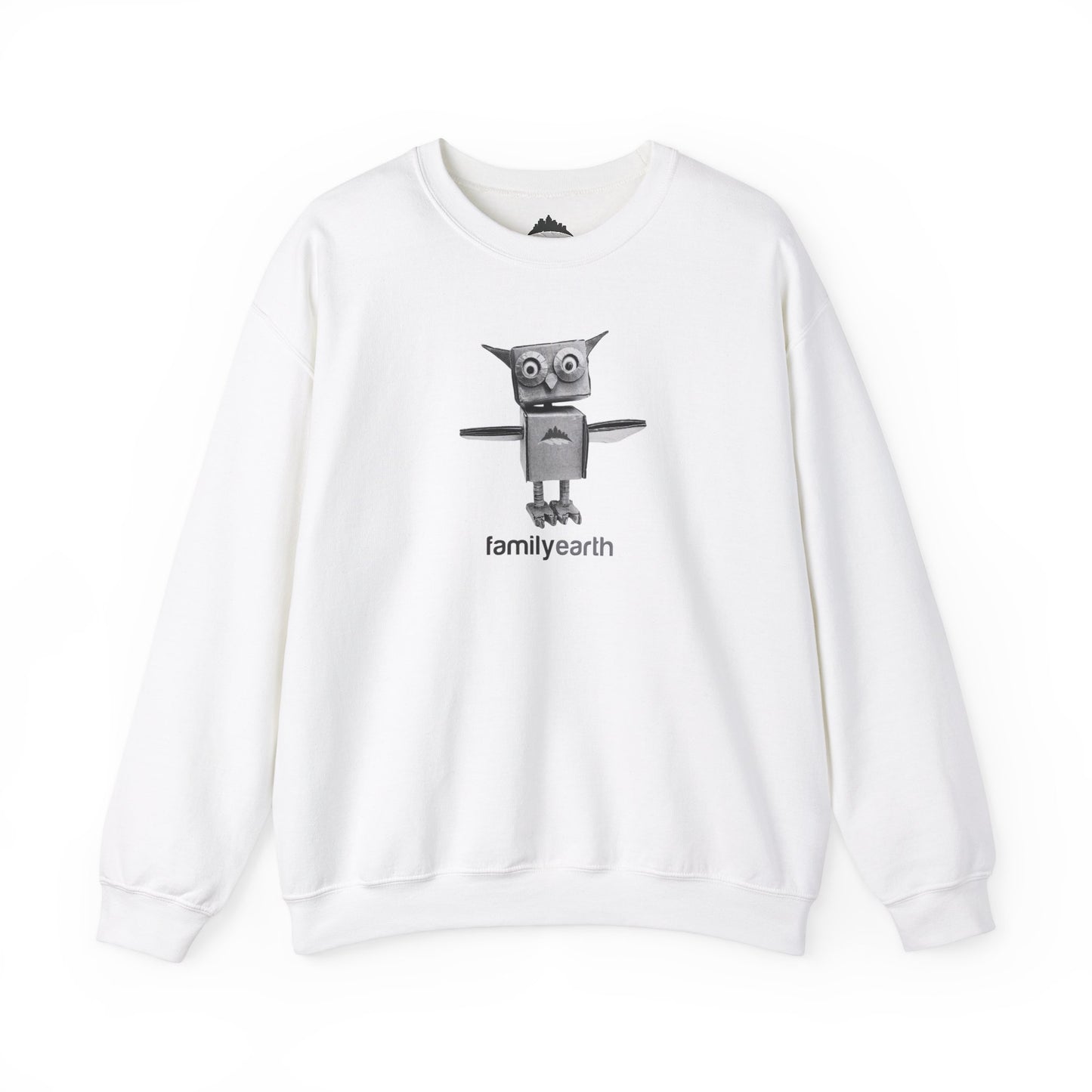 Men's Heavy Blend™ Owl Crewneck Sweatshirt