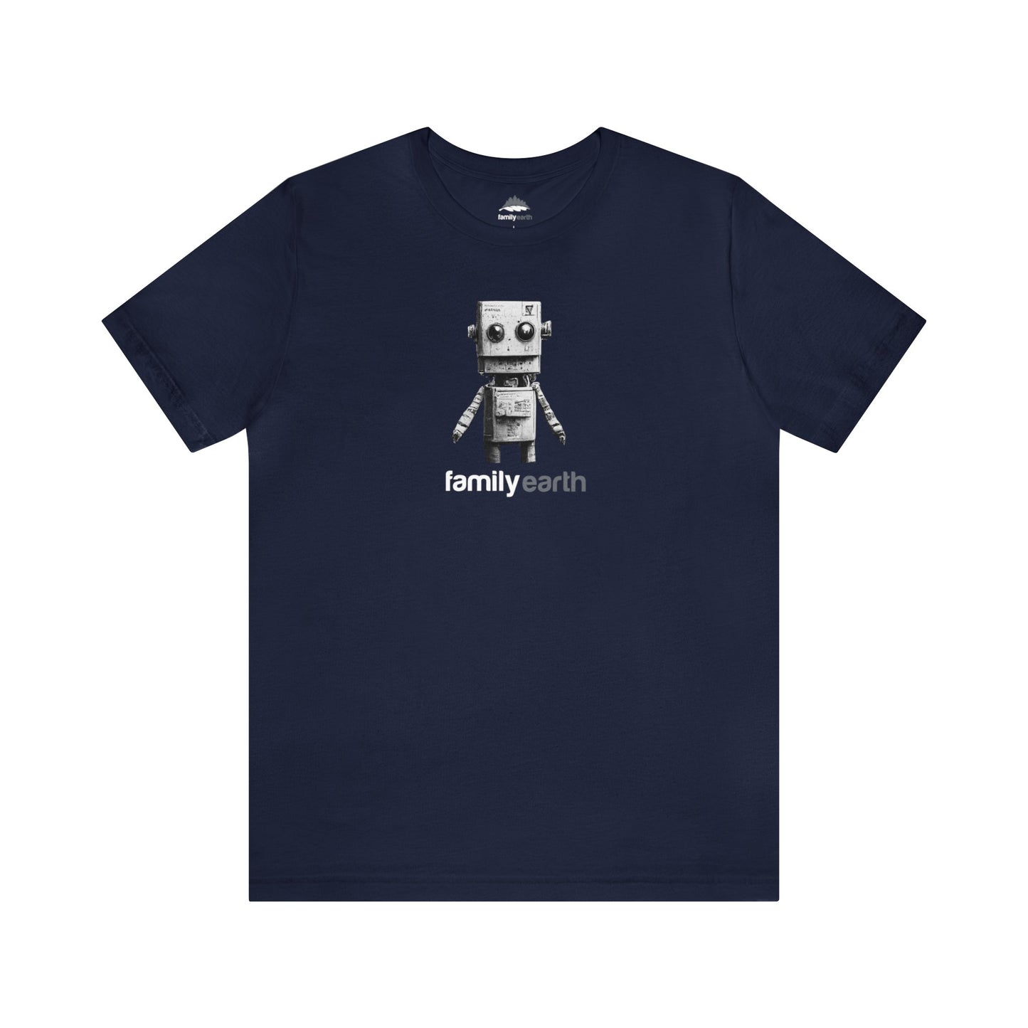 Men's Cardboard Robot Short Sleeve Tee