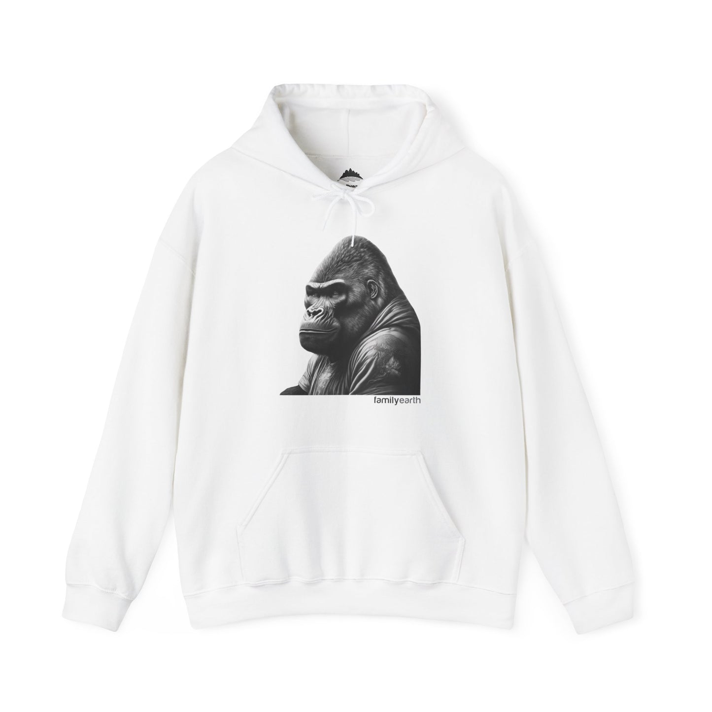 Men' Heavy Blend™ Alpha Male Gorilla Hooded Sweatshirt