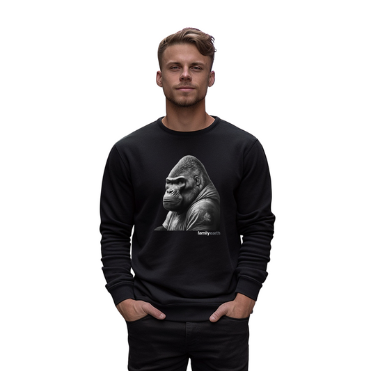 Men's Heavy Blend™ Alpha Male Gorilla Crewneck Sweatshirt