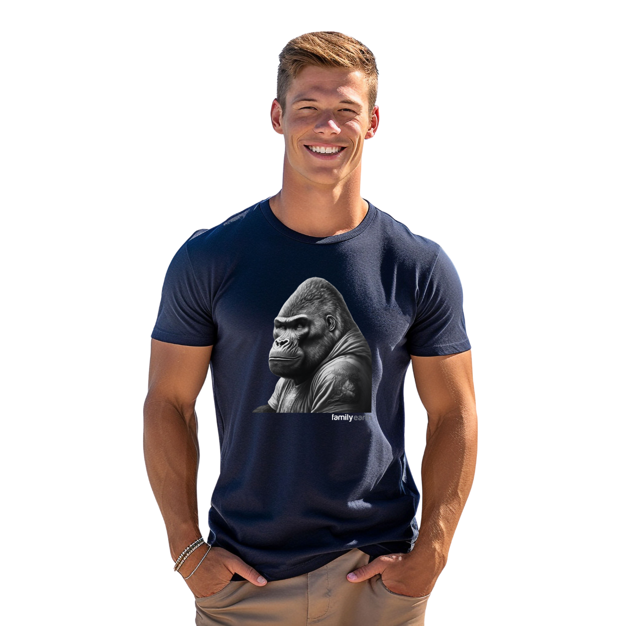 Men's Alpha Male Gorilla Short Sleeve Tee