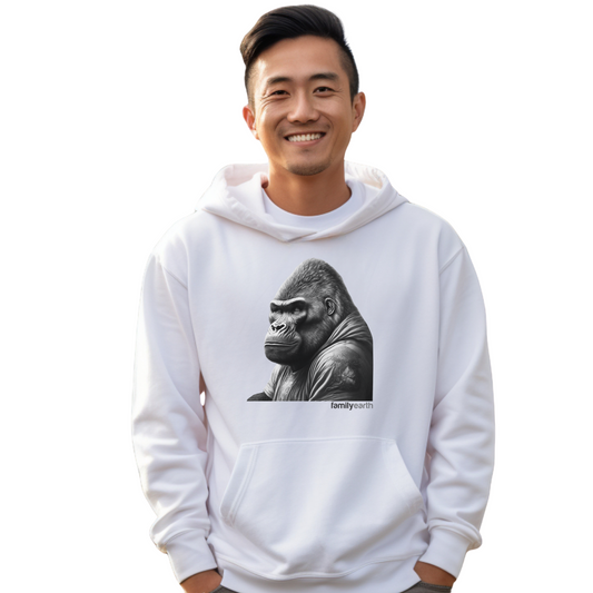 Men' Heavy Blend™ Alpha Male Gorilla Hooded Sweatshirt