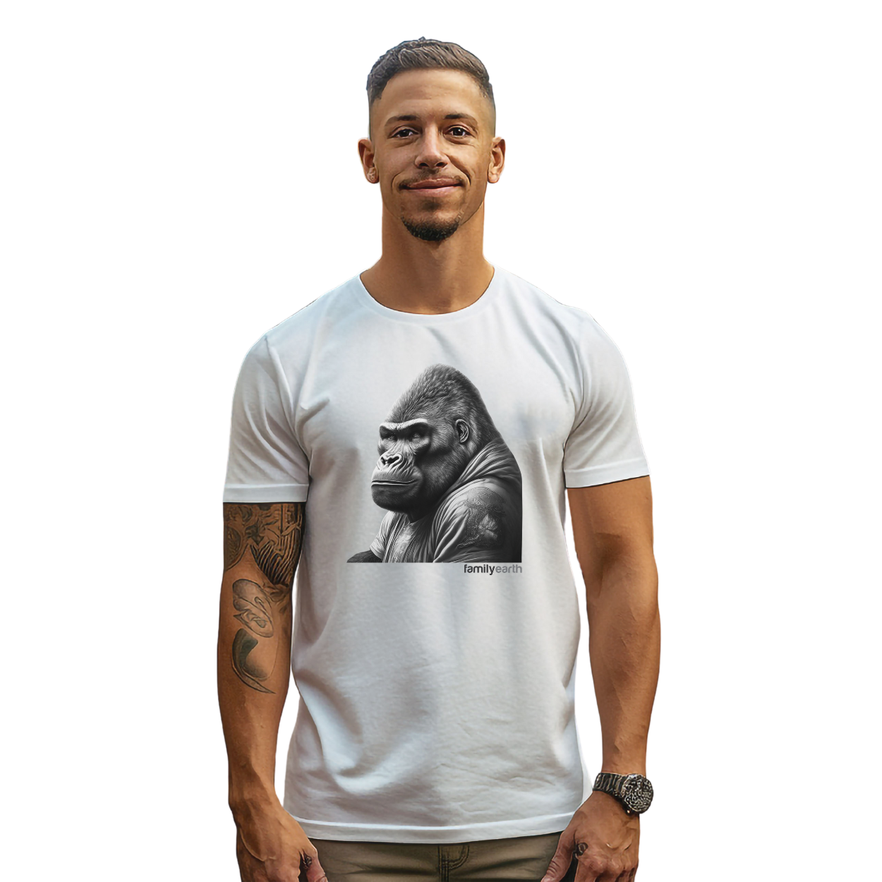 Men's Alpha Male Gorilla Short Sleeve Tee