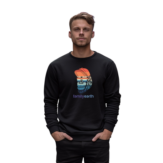 Men's Heavy Blend™ Beach Gorilla Crewneck Sweatshirt