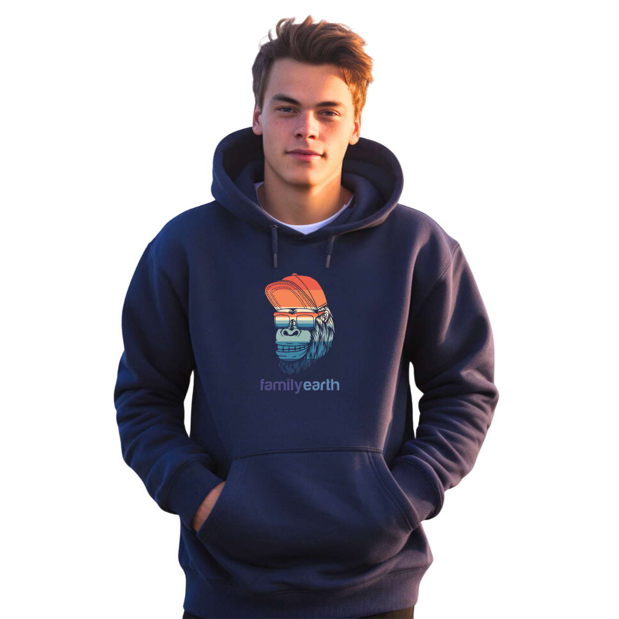 Men's Heavy Blend™ Beach Male Hooded Sweatshirt