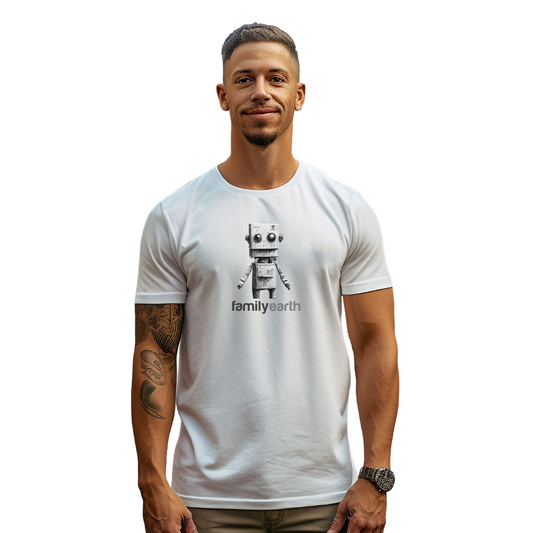 Men's Cardboard Robot Short Sleeve Tee