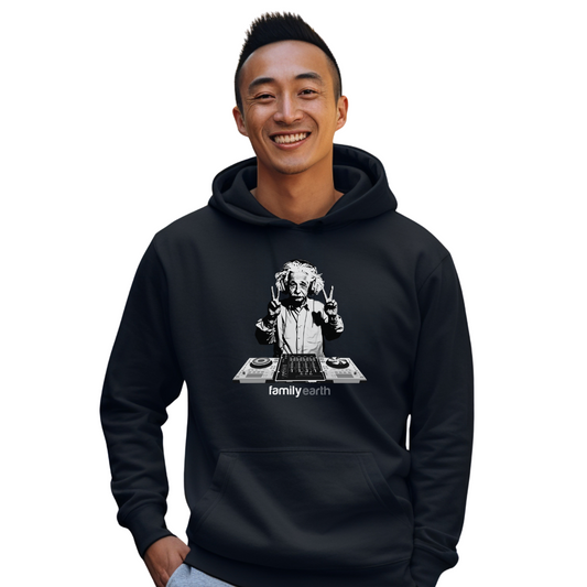 Men' Heavy Blend™ DJ Einstein Hooded Sweatshirt