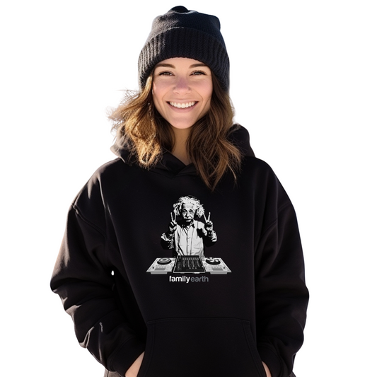 Women' Heavy Blend™ DJ Einstein Hooded Sweatshirt