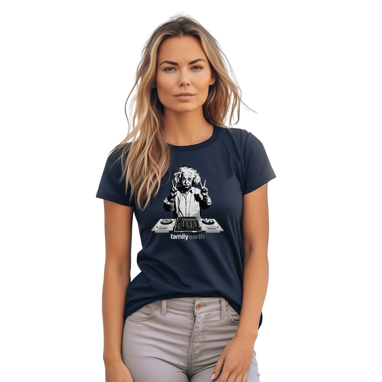 Women's DJ Einstein Short Sleeve Tee