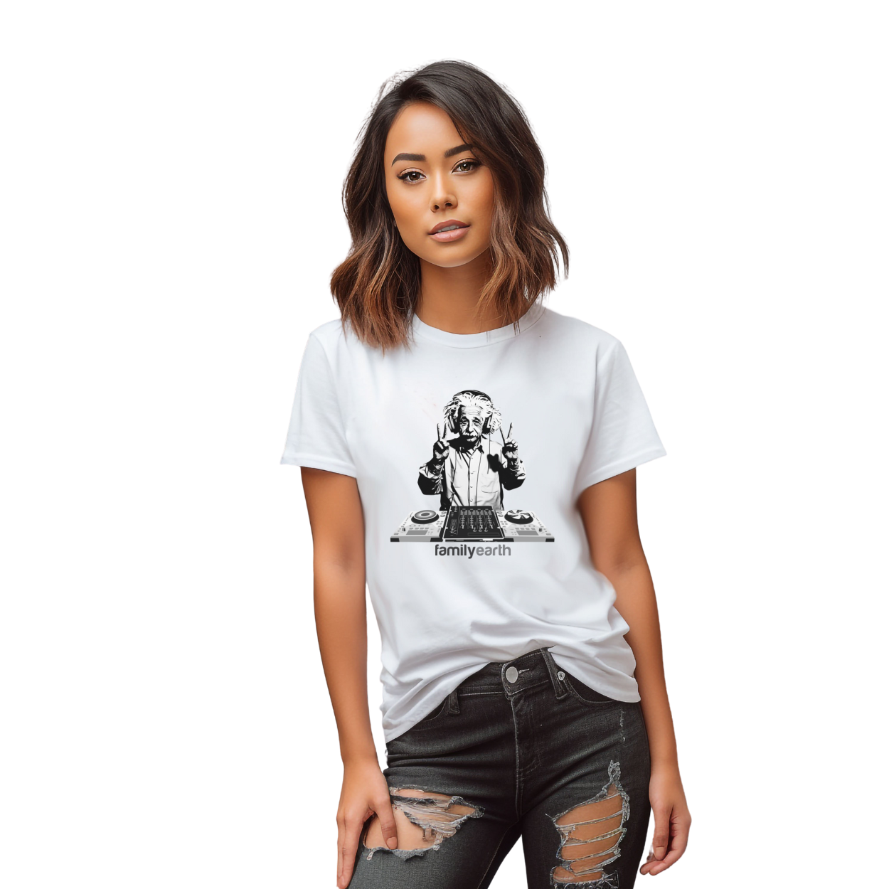 Women's DJ Einstein Short Sleeve Tee