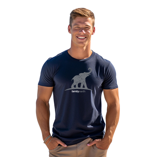 Men's Elephant Jersey Short Sleeve Tee