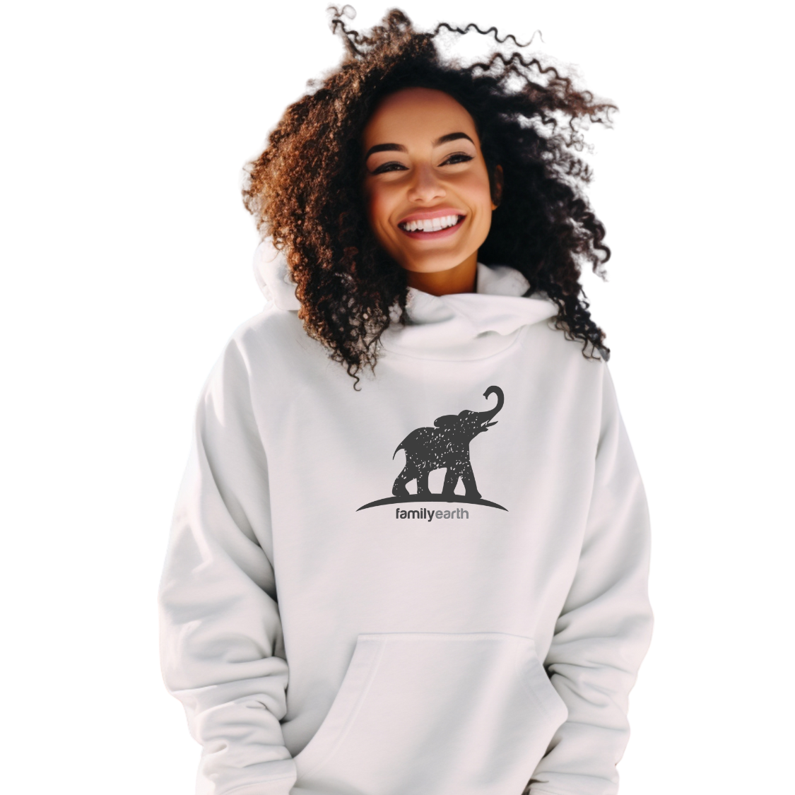 Women's Heavy Blend™ Elephant Hooded Sweatshirt