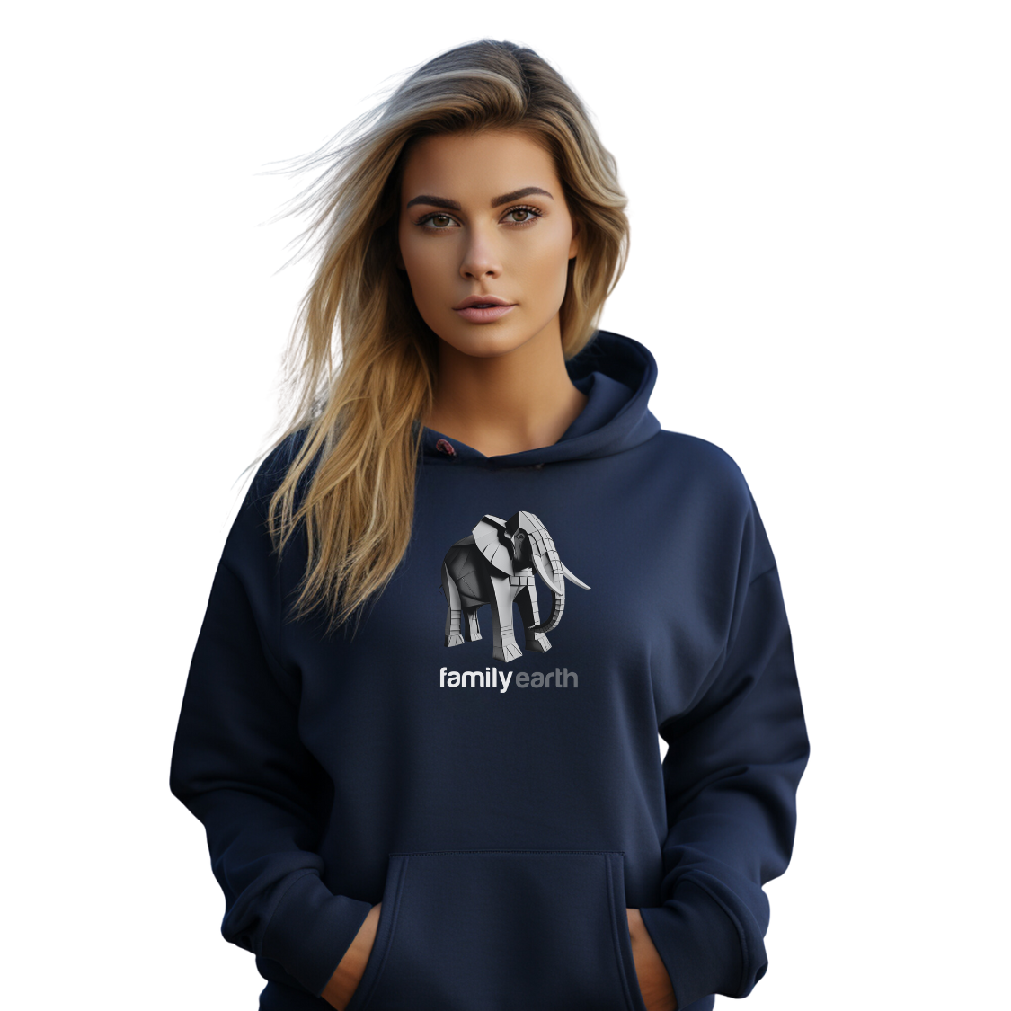 Women' Heavy Blend™ Elephant Tusk Hooded Sweatshirt