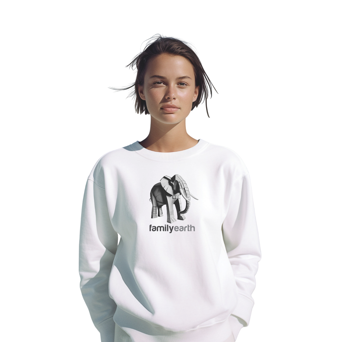 Women's Heavy Blend™ Elephant Tusk Crewneck Sweatshirt