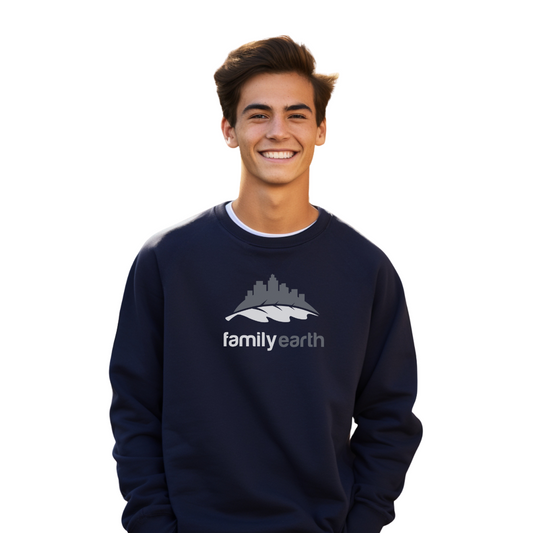 Men's Family Earth Crewneck Sweatshirt