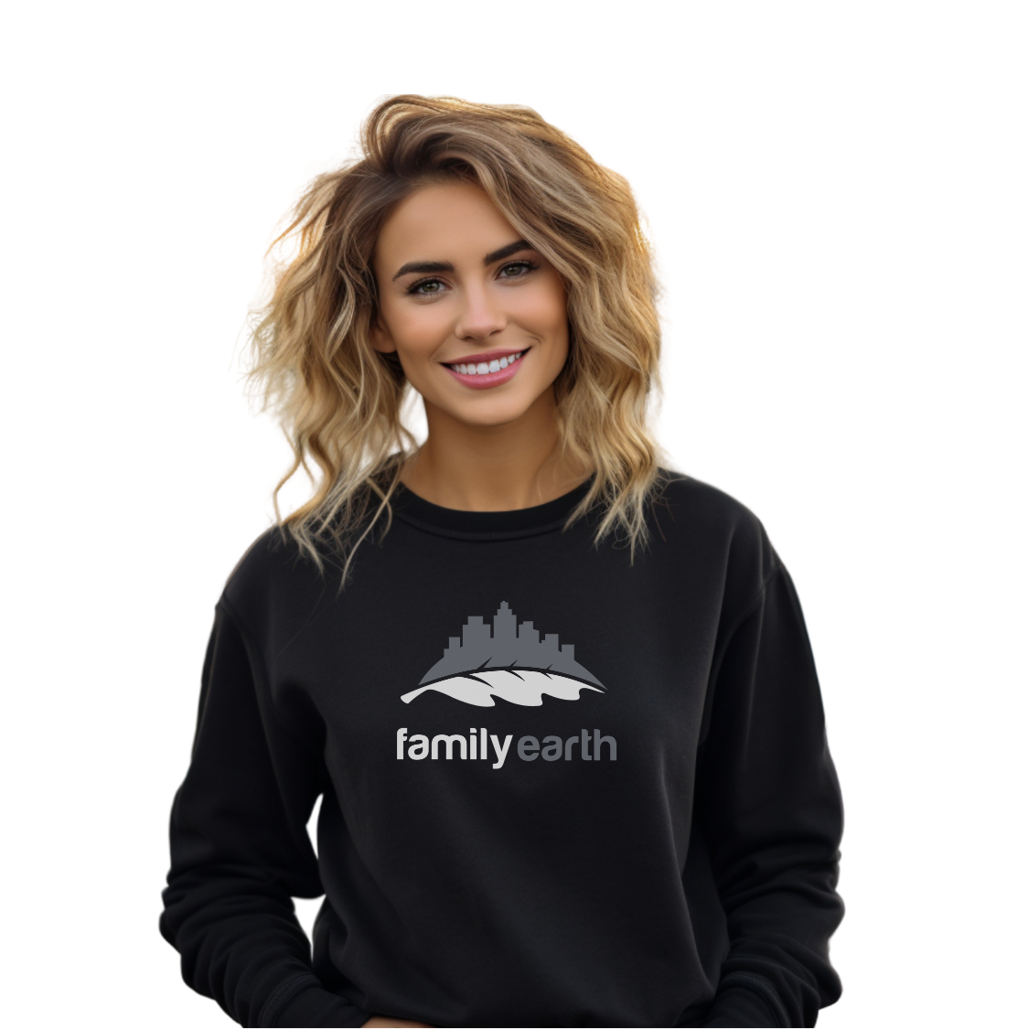 Women's Family Earth Crewneck Sweatshirt