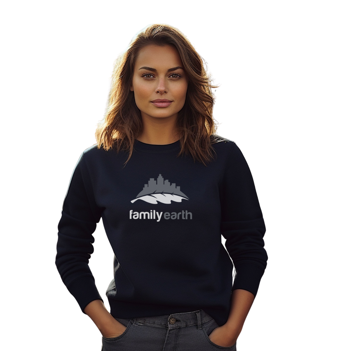 Women's Family Earth Crewneck Sweatshirt