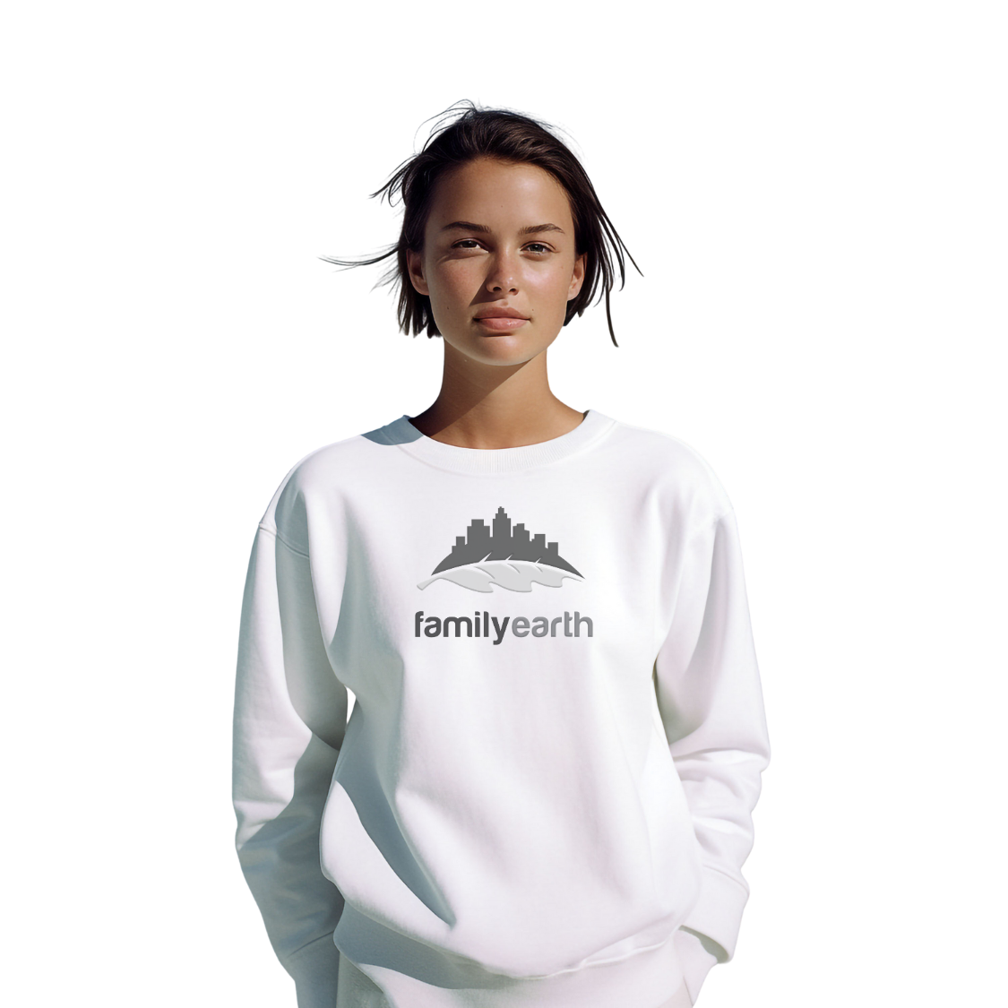 Women's Family Earth Crewneck Sweatshirt