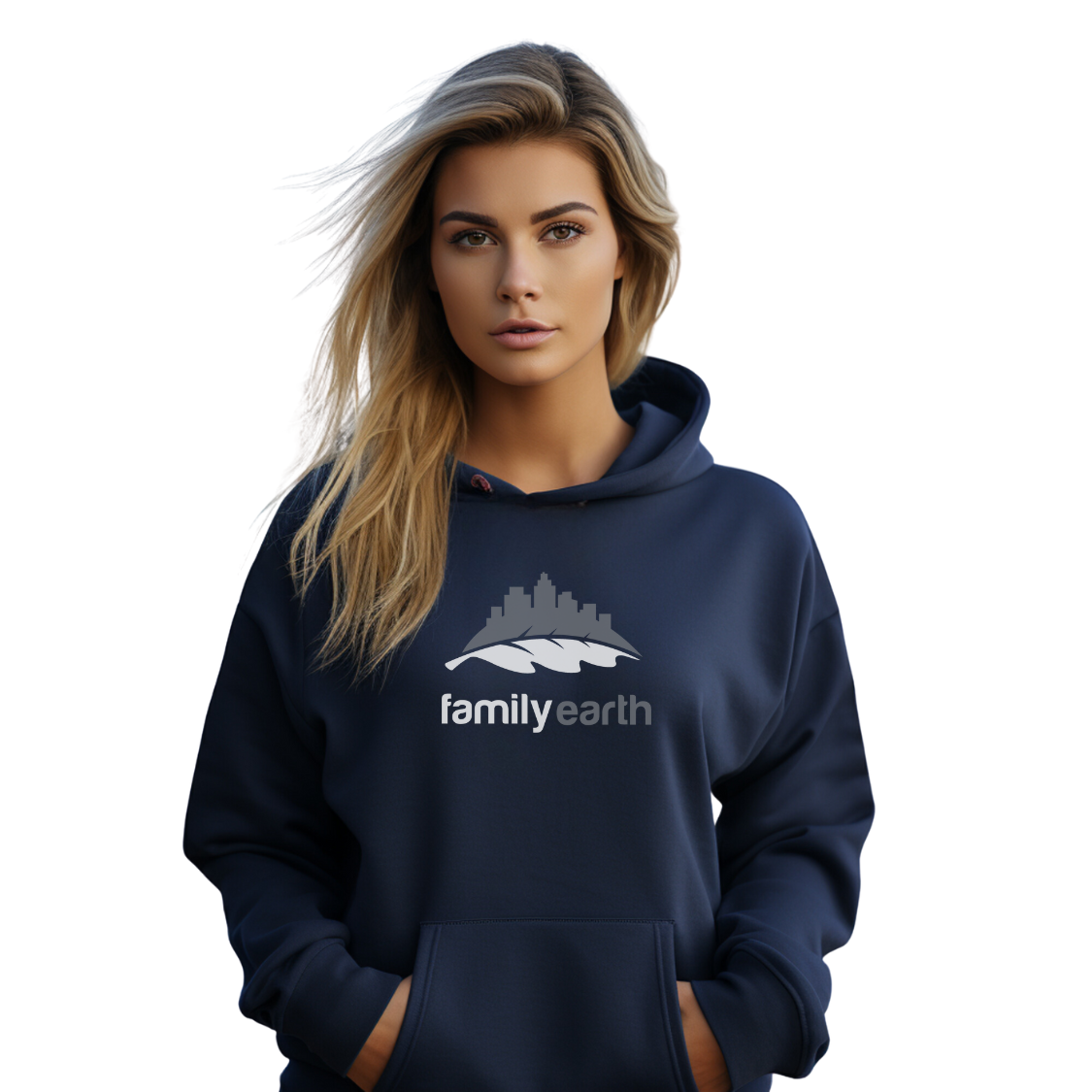 Women's Family Earth Clothing Hooded Sweatshirt